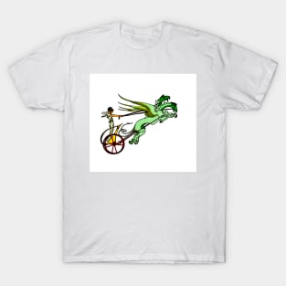 The Medea's Chariot Drawn by Dragons T-Shirt